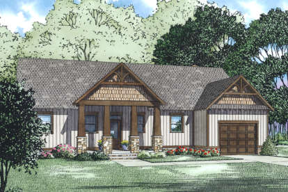 3 Bed, 2 Bath, 2145 Square Foot House Plan - #110-01029