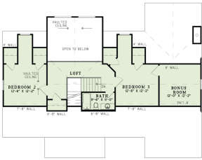 Floorplan 2 for House Plan #110-01029