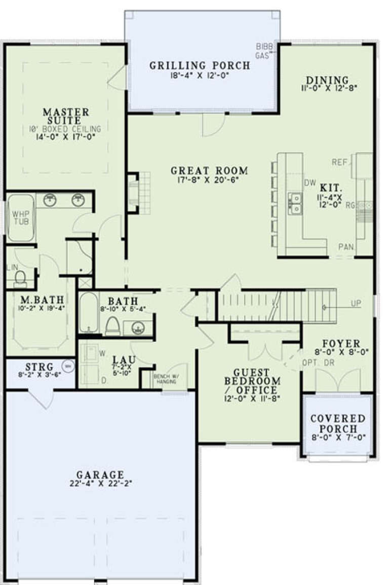 House Plan House Plan #17006 Drawing 1