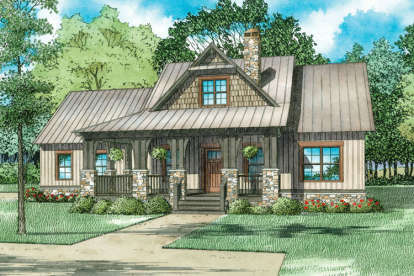 House Plan House Plan #17007 Front Elevation