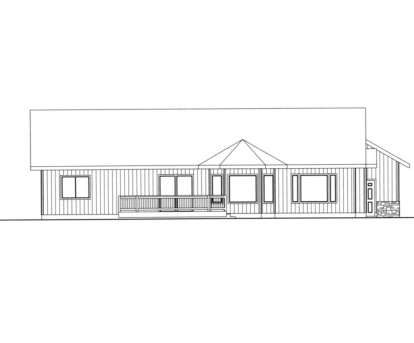Contemporary House Plan #039-00360 Elevation Photo