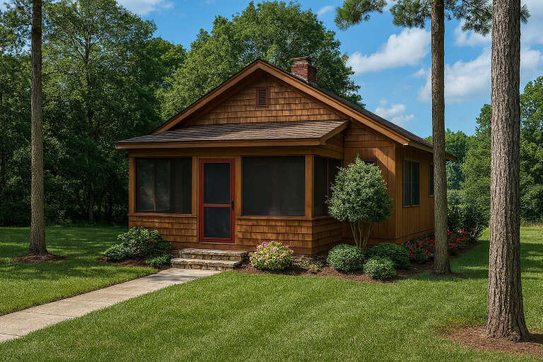 House Plan House Plan #17013 Angled Front Elevation