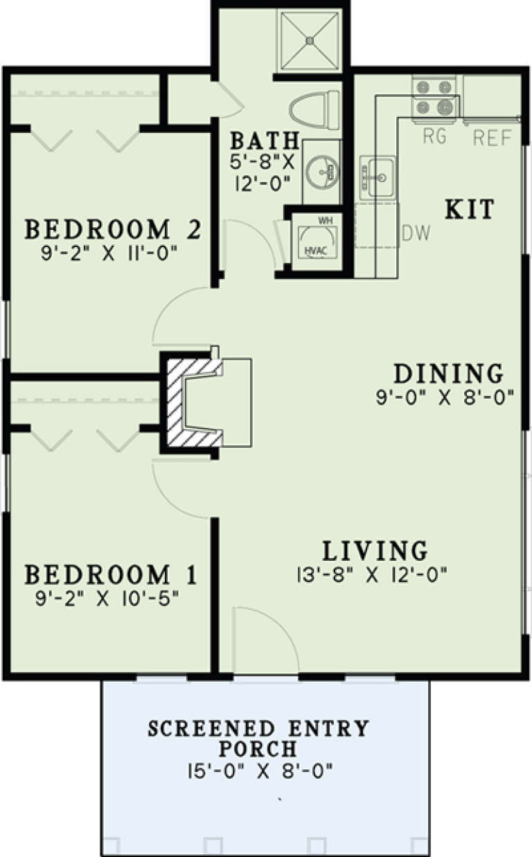 House Plan House Plan #17013 Drawing 1