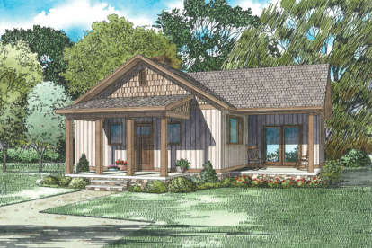 Country House Plan #110-01040 Elevation Photo