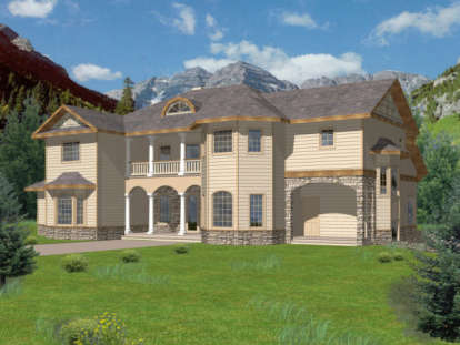 Craftsman House Plan #039-00361 Elevation Photo