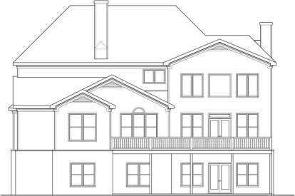 Craftsman House Plan #009-00255 Elevation Photo