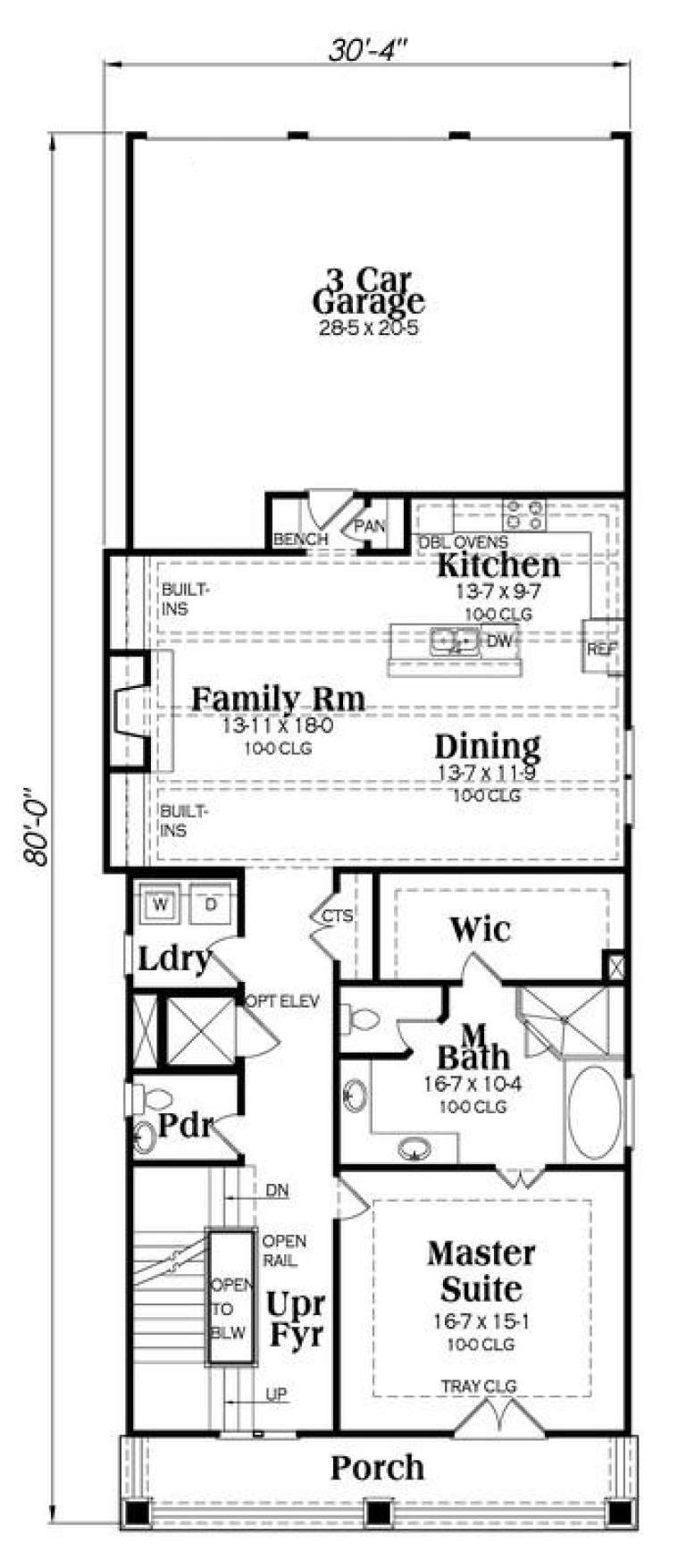 House Plan House Plan #17026 Drawing 1