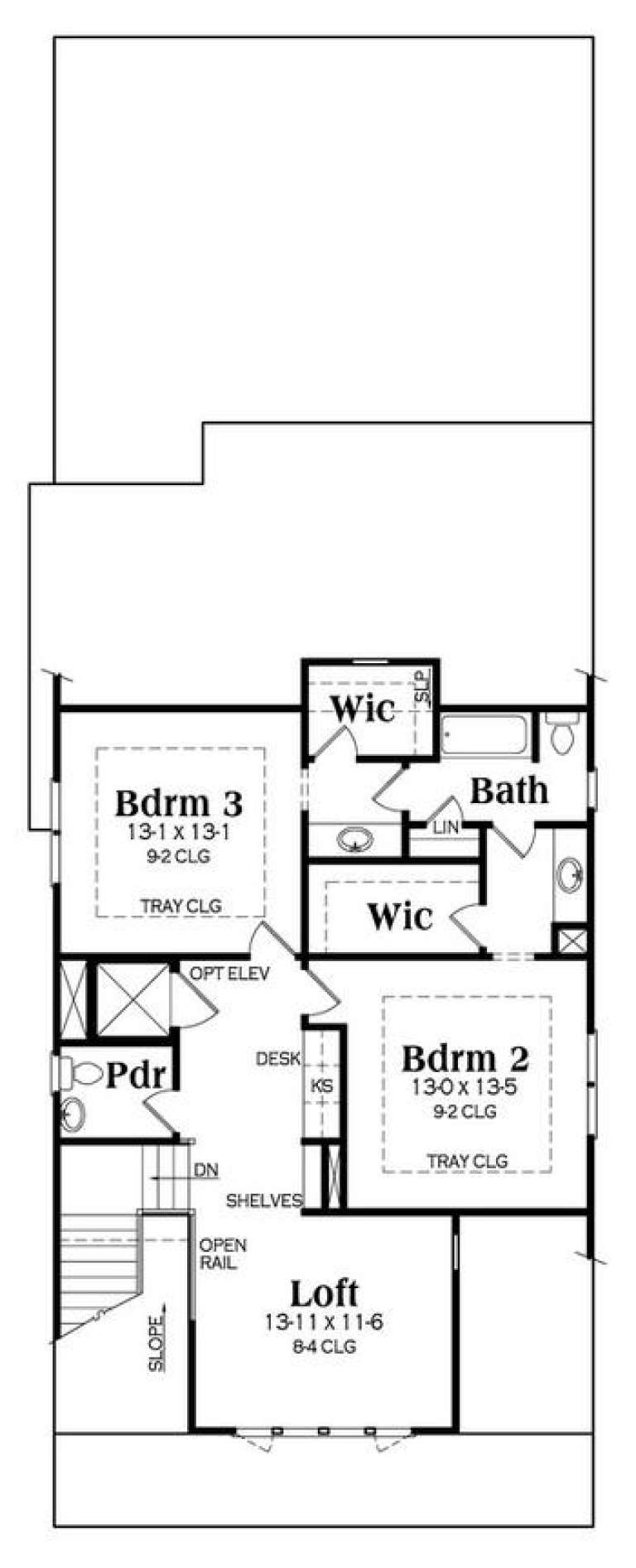 House Plan House Plan #17026 Drawing 2