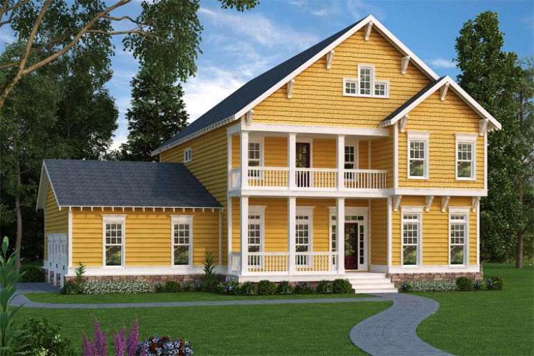 House Plan House Plan #17028 Front Elevation