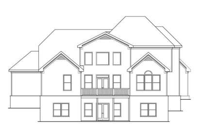 Traditional House Plan #009-00265 Elevation Photo