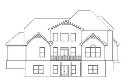 Traditional House Plan #009-00265 Elevation Photo