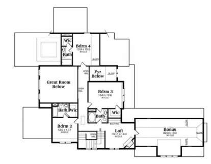 House Plan House Plan #17034 Drawing 2