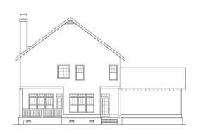 Craftsman House Plan #009-00267 Elevation Photo