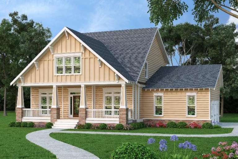 House Plan House Plan #17039 Front Elevation