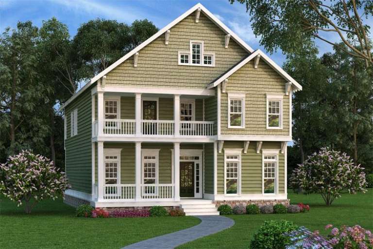 House Plan House Plan #17040 Front Elevation