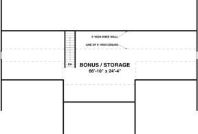 Bonus Floor Plan for House Plan #036-00179