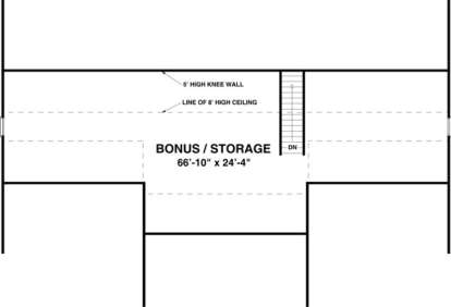 Bonus Floor Plan for House Plan #036-00180