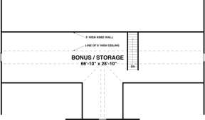 Bonus Floor Plan for House Plan #036-00181