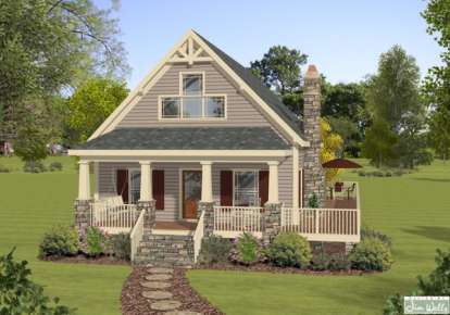 3 Bed, 2 Bath, 1592 Square Foot House Plan - #036-00184