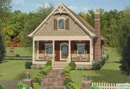 2 Bed, 2 Bath, 1660 Square Foot House Plan - #036-00193