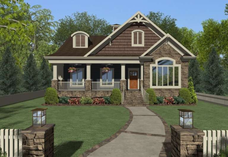House Plan House Plan #17068 Front Elevation