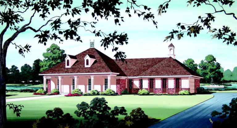 House Plan House Plan #1707 Front Elevation