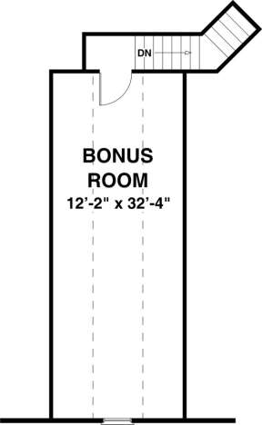 Bonus Floor Plan for House Plan #036-00203