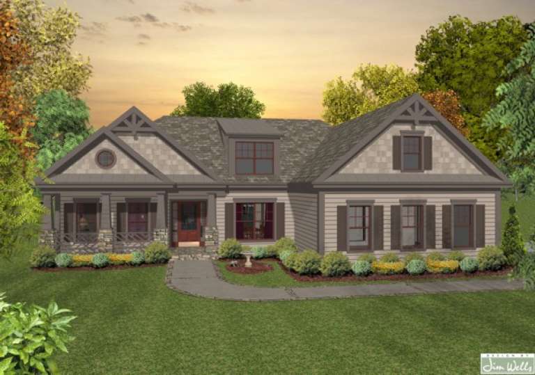 House Plan House Plan #17077 Front Elevation