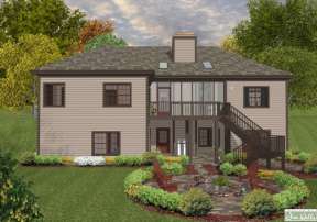 Craftsman House Plan #036-00208 Elevation Photo