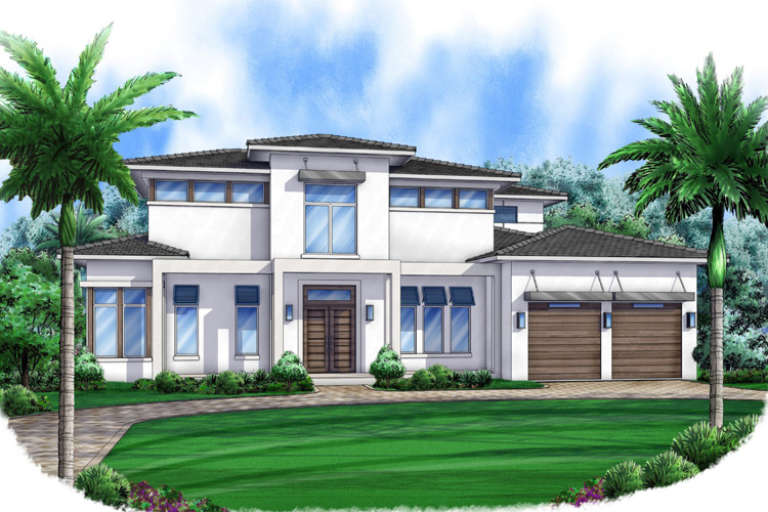 House Plan House Plan #17082 Front Elevation