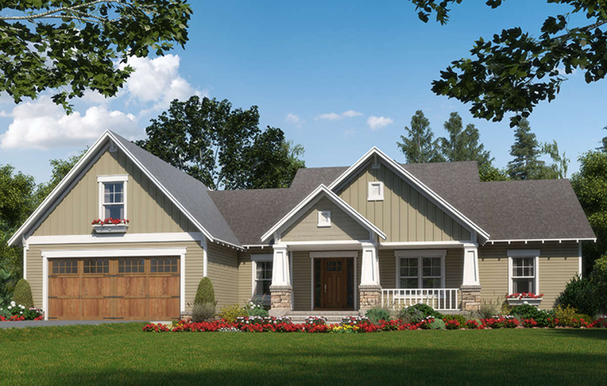 Cottage Plan 2 023 Square Feet 3 Bedrooms 2 5 Bathrooms 