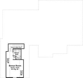 Bonus Floor Plan for House Plan #348-00251