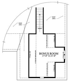Bonus Floor Plan for House Plan #7922-00229