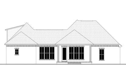 French Country House Plan #041-00125 Elevation Photo