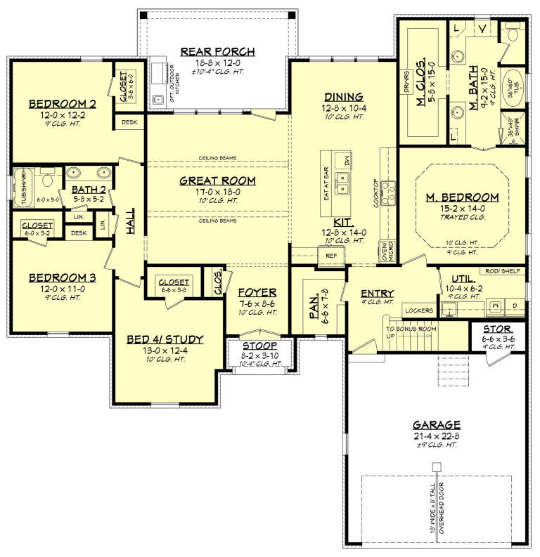 House Plan House Plan #17089 Drawing 1