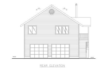 Northwest House Plan #039-00364 Elevation Photo