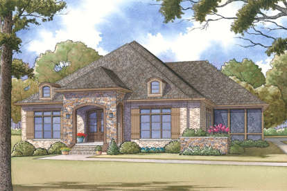 European House Plan #8318-00013 Elevation Photo