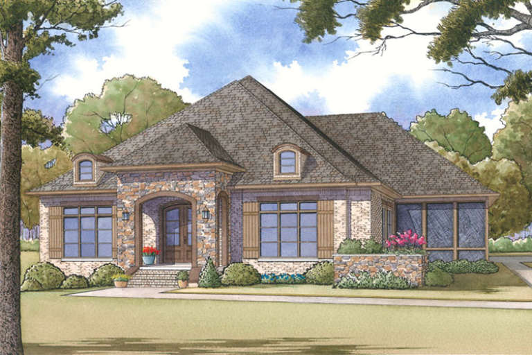 House Plan House Plan #17095 Front Elevation