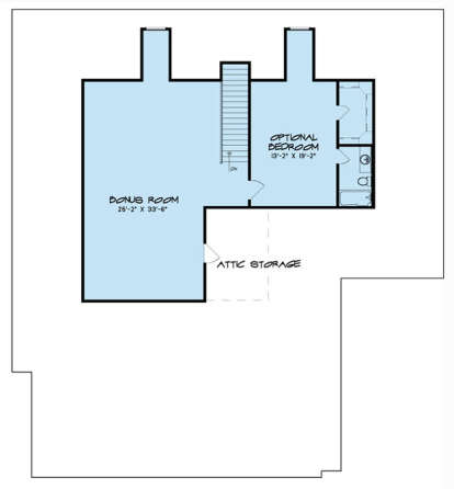 Bonus Floor Plan for House Plan #8318-00013