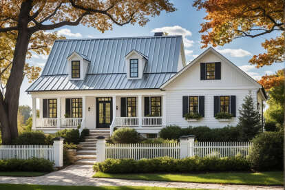 Modern Farmhouse House Plan #7922-00230 Elevation Photo