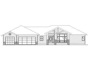 Contemporary House Plan #039-00365 Elevation Photo