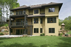 Luxury House Plan #036-00213 Elevation Photo