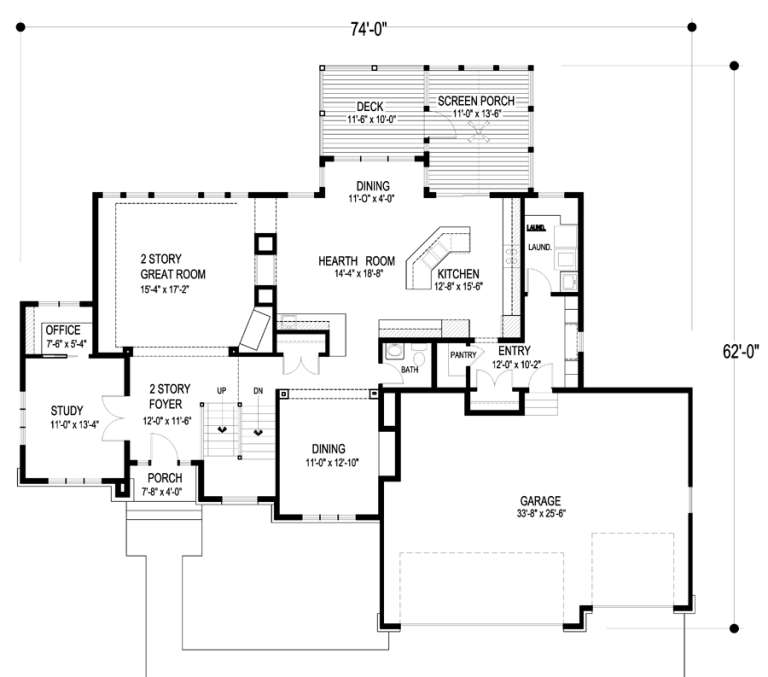 House Plan House Plan #17102 Drawing 1