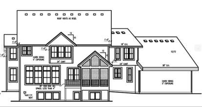 Craftsman House Plan #036-00215 Elevation Photo
