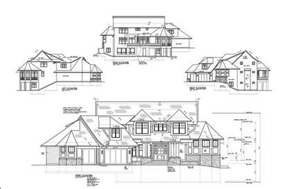 Craftsman House Plan #036-00219 Elevation Photo
