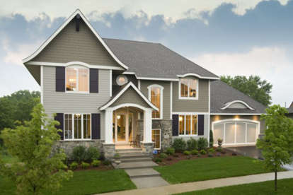 Craftsman House Plan #036-00225 Elevation Photo