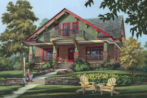 Craftsman House Plan #7922-00231 Elevation Photo