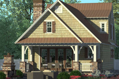 3 Bed, 2 Bath, 1676 Square Foot House Plan - #3323-00589