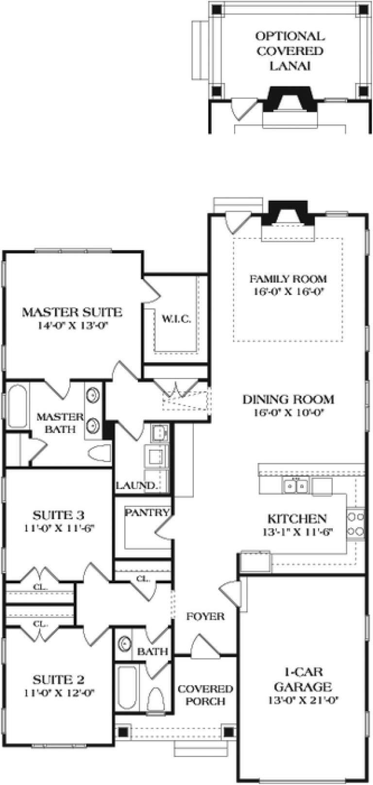 House Plan House Plan #17121 Drawing 1