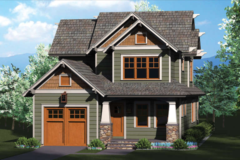 Craftsman House Plan #3323-00594 Elevation Photo